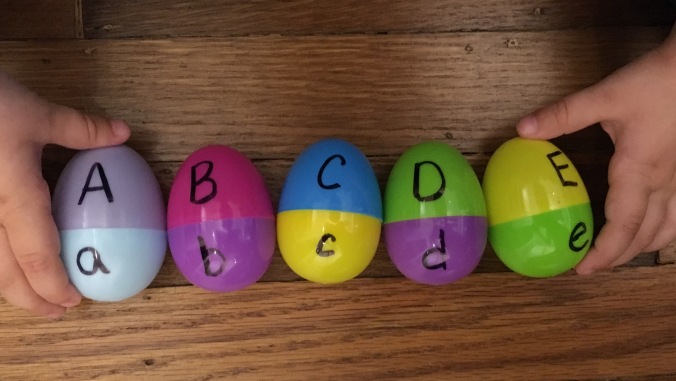 Alphabet Eggs 1